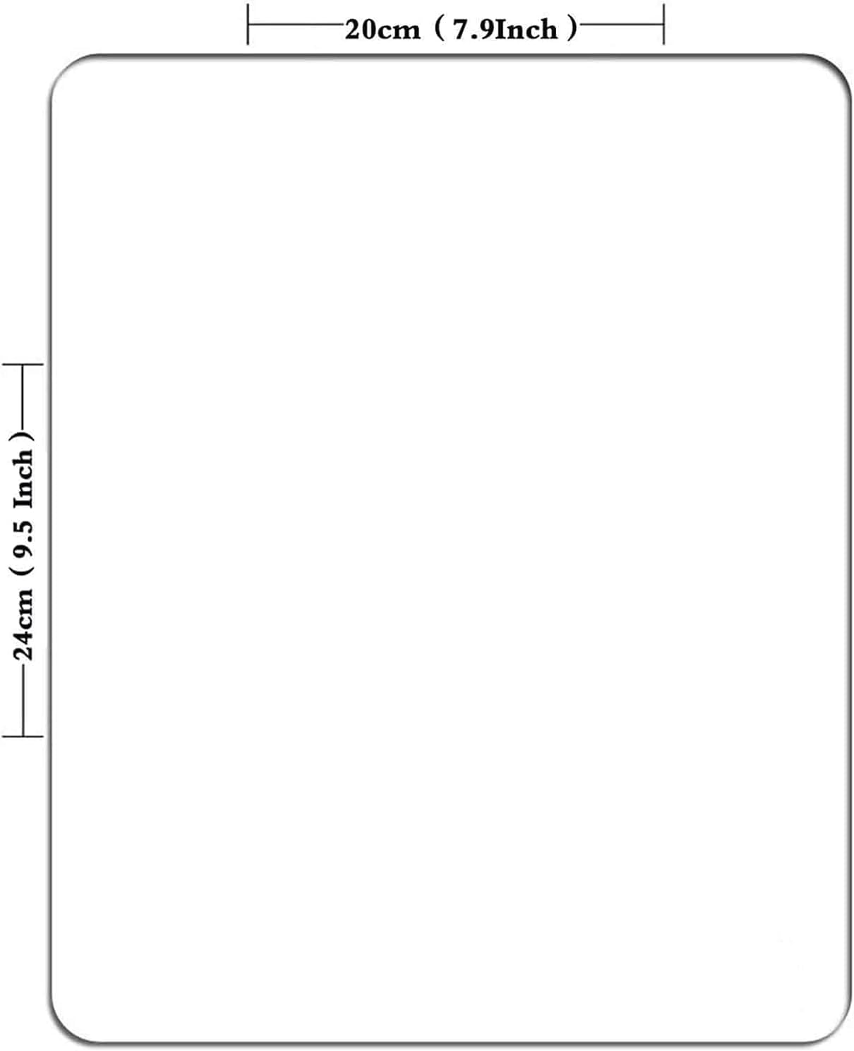 2026 Color Calendar and Holiday Vertical Edition Calendar Mouse pad, Non-Slip Rubber Base Quality Creative Gaming Rectangle Personalized Desk Mouse Pad 9.5 inch x 7.9 inch