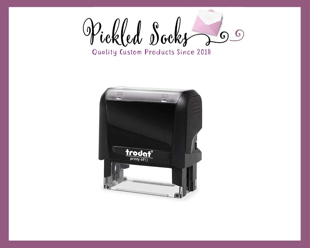 Replacement Ink Pad for previously purchased Pickled Socks Self Inking Stamp