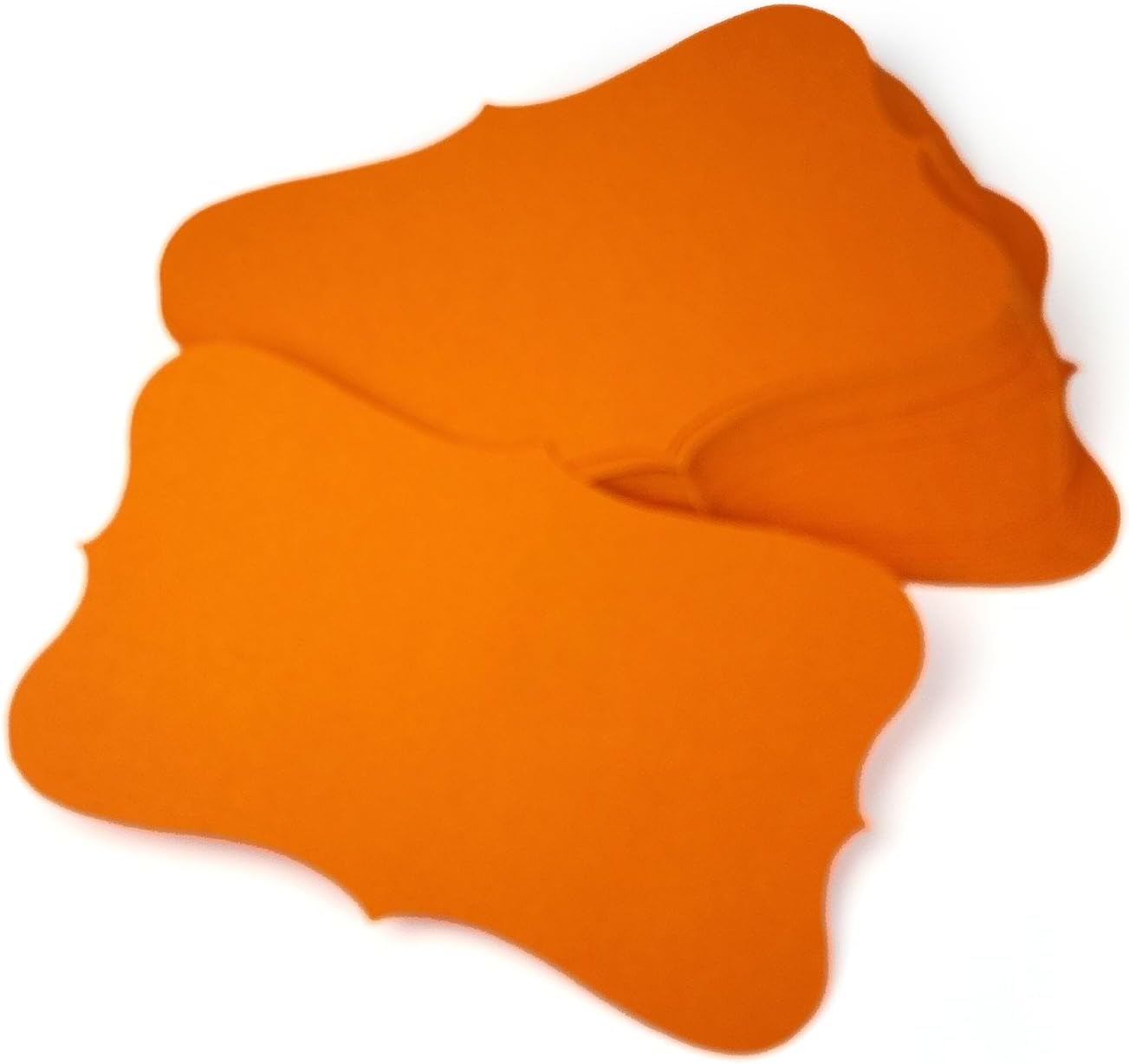 PPAPPAPPIYO 3x5 index card/Set of 72 Blank index cards 180gsm (Orange)