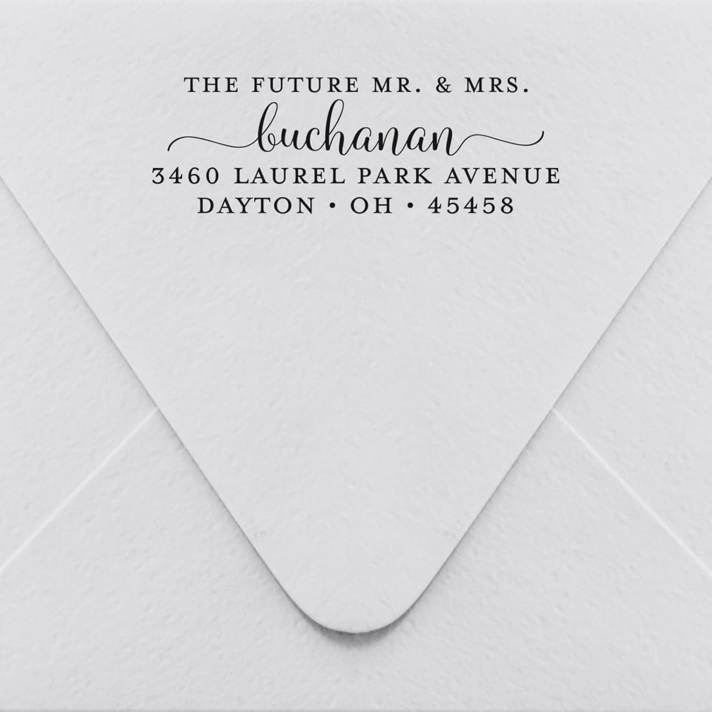 STAMTECH Custom Return Address Stamp - 24 Designs to Choose from Custom Address Stamper Wedding Invitation Stamp… (Rubber Stamp)
