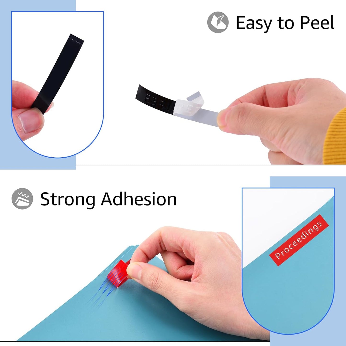 1/2 Embossing Label Tape Compatible for DYMO Colorful 3D Plastic Labels Used in Organizer Xpress Pro 1575 1595 1570, Office Mate II 1540 154000 Embossed Label Makers-5 Pack