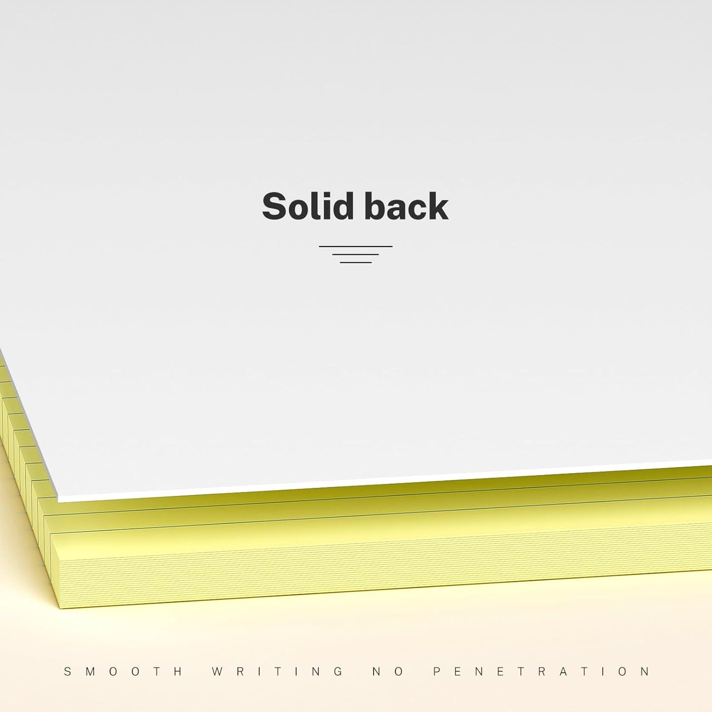 300 Sheets Yellow Legal Pads 8.5 x 11 College Ruled Paper 6-Pack Note Pads Narrow Ruled 50 Sheets per Notepad Perforated Writing Pad Durable Sturdy Back 8x11 Pads of Paper