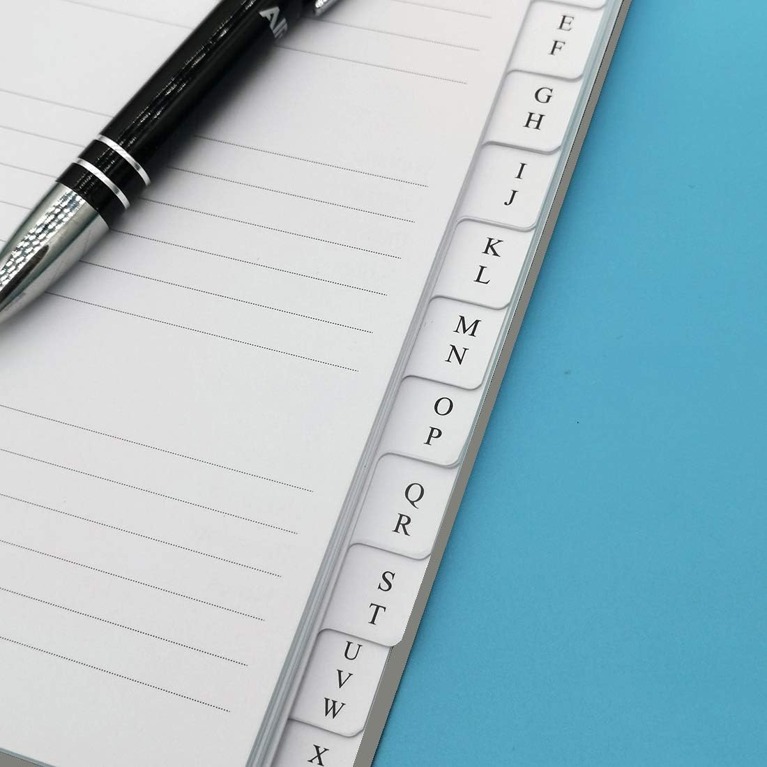 Spiral Password Book with Alphabetical Tabs - 3.5x5.25 inch Password Keeper with A-Z Tabs for Internet Login, Website, Username, Password. Grey Password Notebook for Home or Office