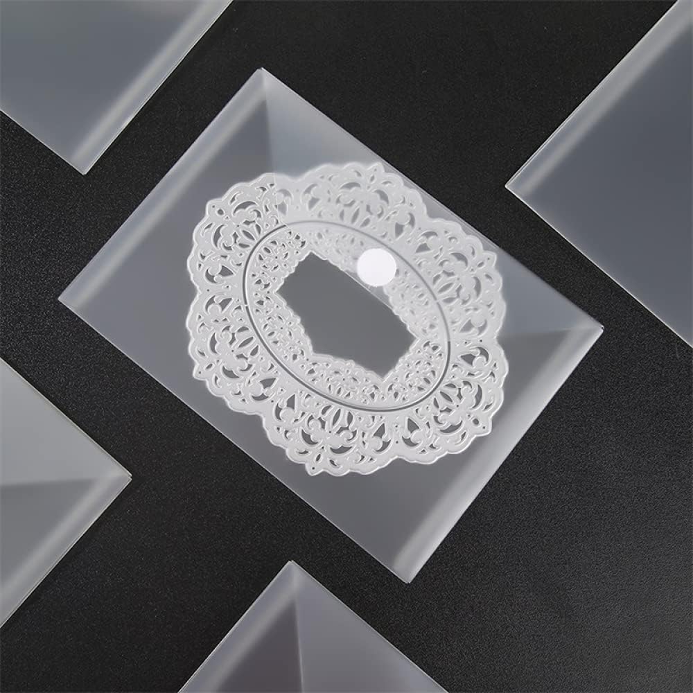Large Die and Stamp Storage Envelope Bags 10 Pieces 7x5inch and 10 Pieces 9.4x3.9inch Resealable Clear Plastic Seal Bags Storage Case for Cutting Dies Stencil Album Stamp Crafts for DIY Scrapbooking