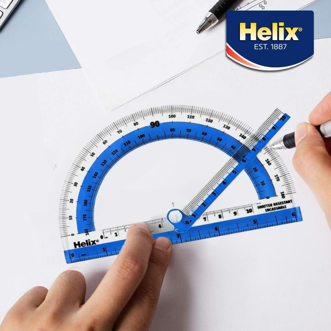 Helix - Swing Arm Protractor - 180 Degree Rotation