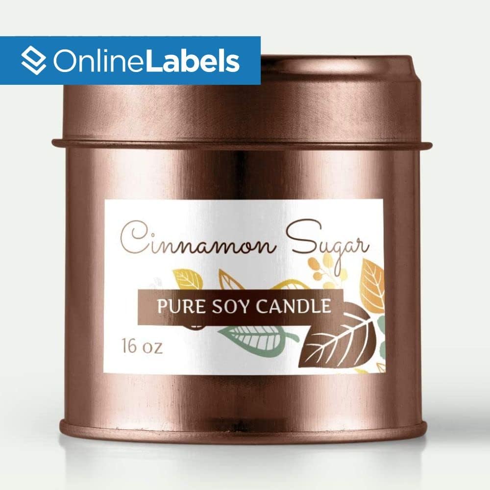 4 x 2.5 Rectangle Labels - Pack of 800 Labels, 100 Sheets - Inkjet/Laser Printer - Online Labels