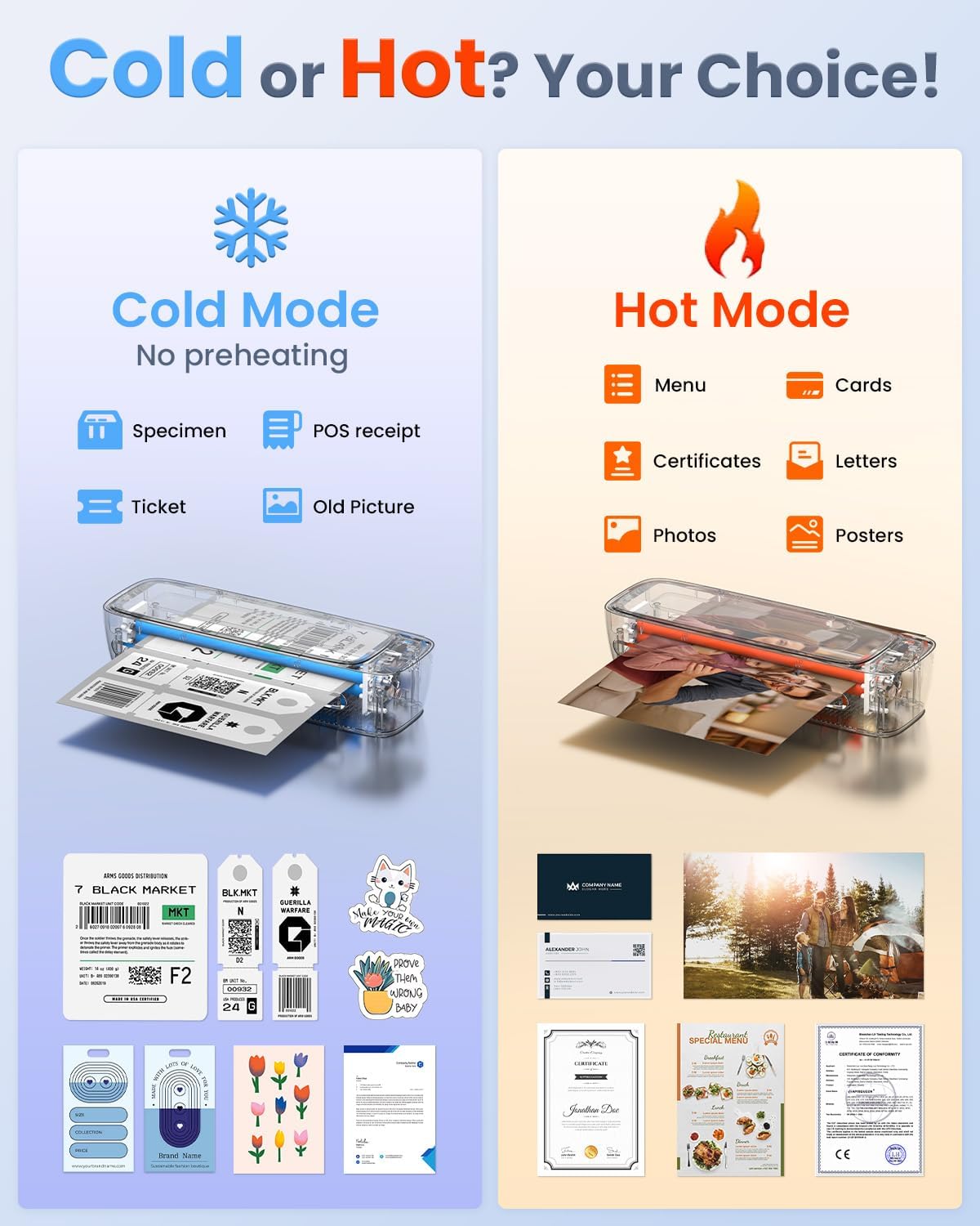 13 Inch Laminator Machine 11x17 with Laminating Sheets Personal Laminator for Teachers, 60S Warm Up Cold Thermal Lamination Machine for Home Office, A3 Laminating Machine Portable Paper Laminate Kit