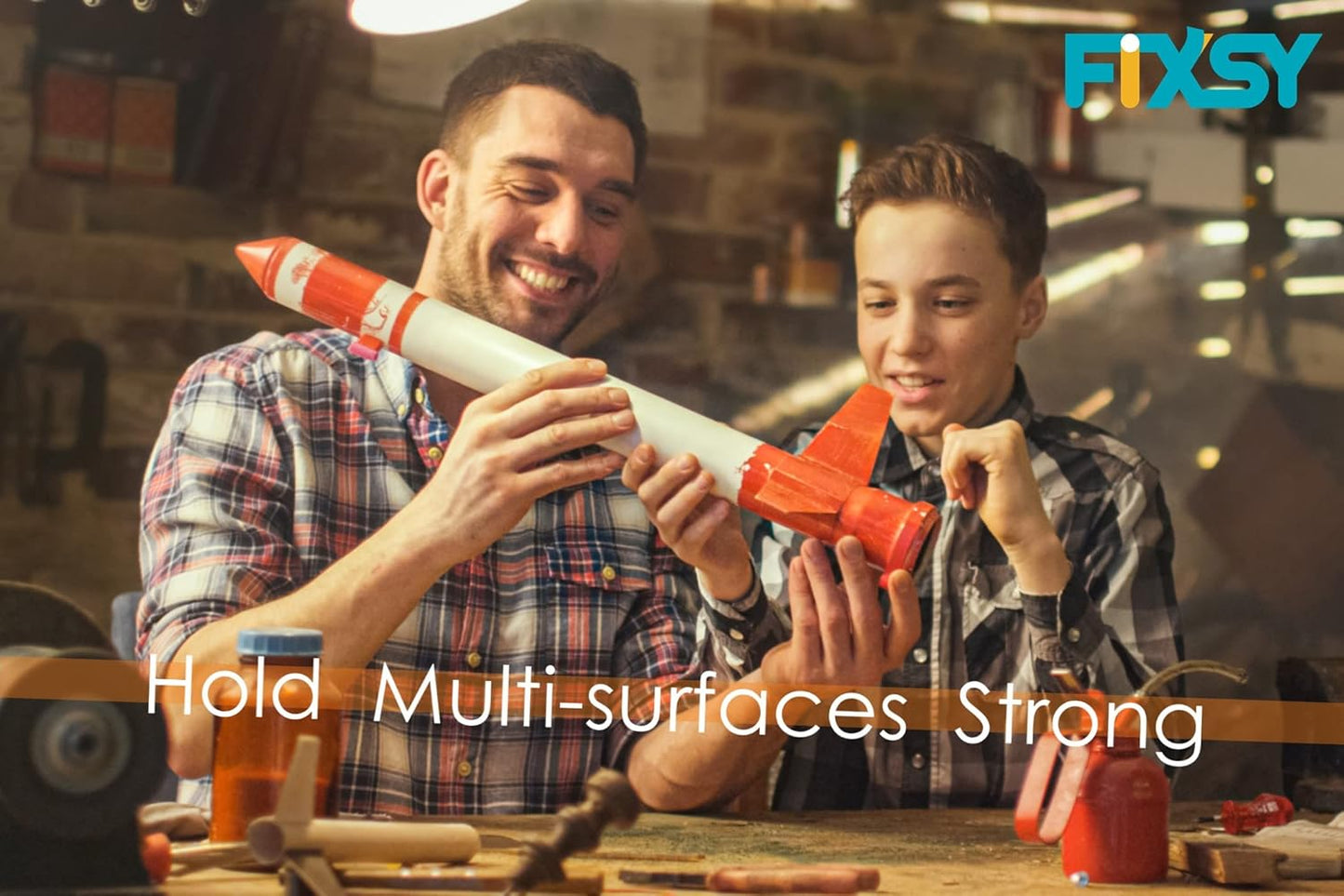 FIXSY Hot Glue Gun Sticks Woodworking, Multi Temp, Full Size 10" Long x .44" Diameter 7/16 11mm, 5LB Box Glue Stick, Approx. 90 Sticks- Compatible with Most Glue Guns