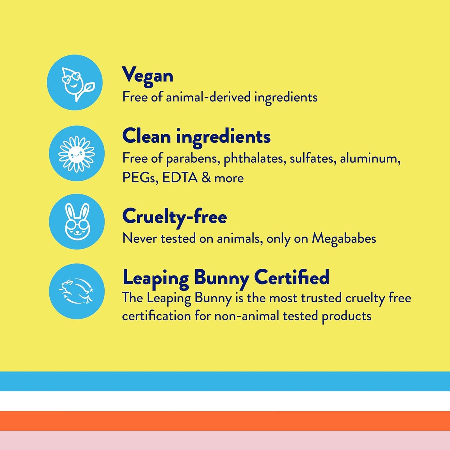 Megababe Squeaky Clean Hand Sanitizer Pump 16oz