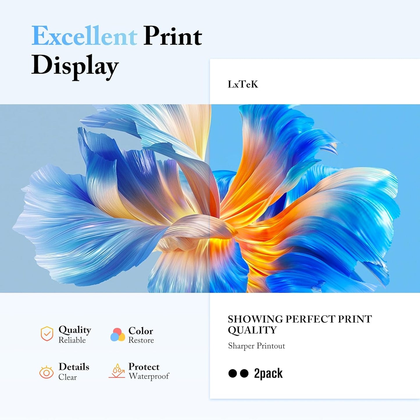 LxTek 210A 210X Toner Cartridges 4 Pack (with Chip) Replacement for HP 210A 210X W2100A W2100X Compatible with HP Color Laserjet Pro MFP 4301fdw 4301fdn Pro 4201dw 4201dn Series Printer (BCYM)