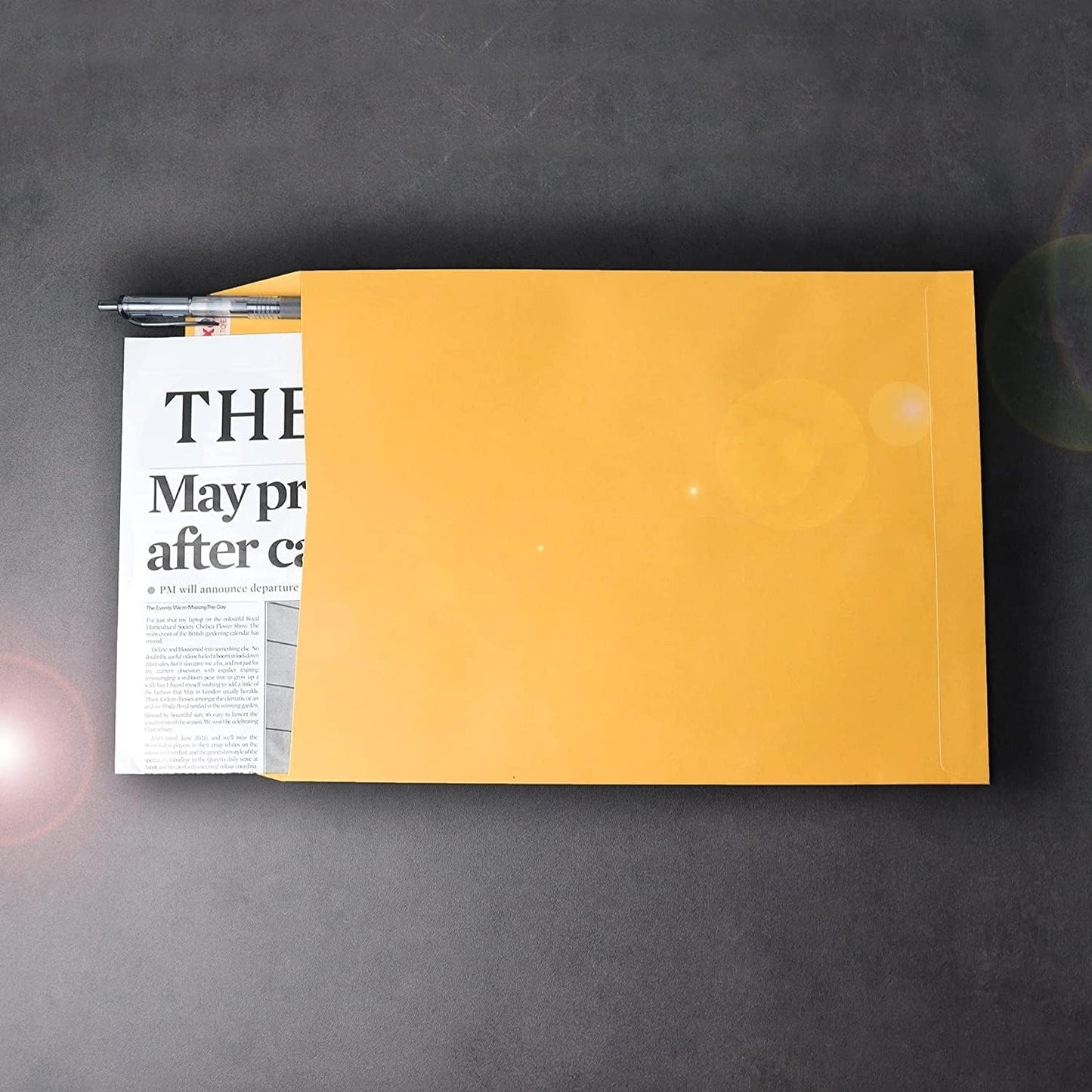 120 PCS 6x9 inches Security Catalog Envelopes Printable Self Seal Envelopes, Anti Tear Brown Envelopes for Invitation Cards, Pictures, Photos, Documents