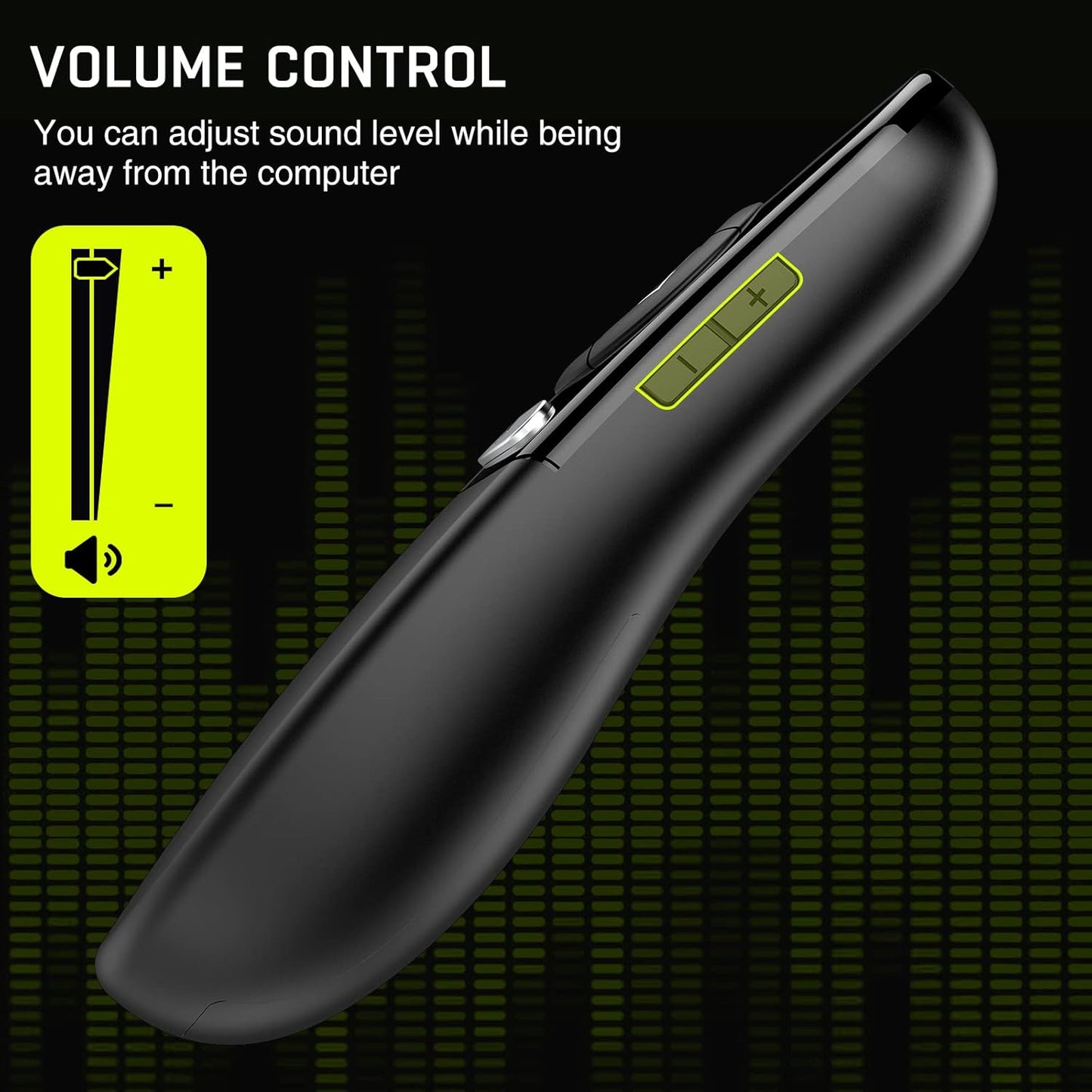 2 in 1 USB Type C Presentation Clicker with Red Light Pointer, Wireless Presenter for PowerPoint Presentation PPT Clicker, 2.4GHz Presenter Remote Slide Advancer for MacBook/Computer/Laptop