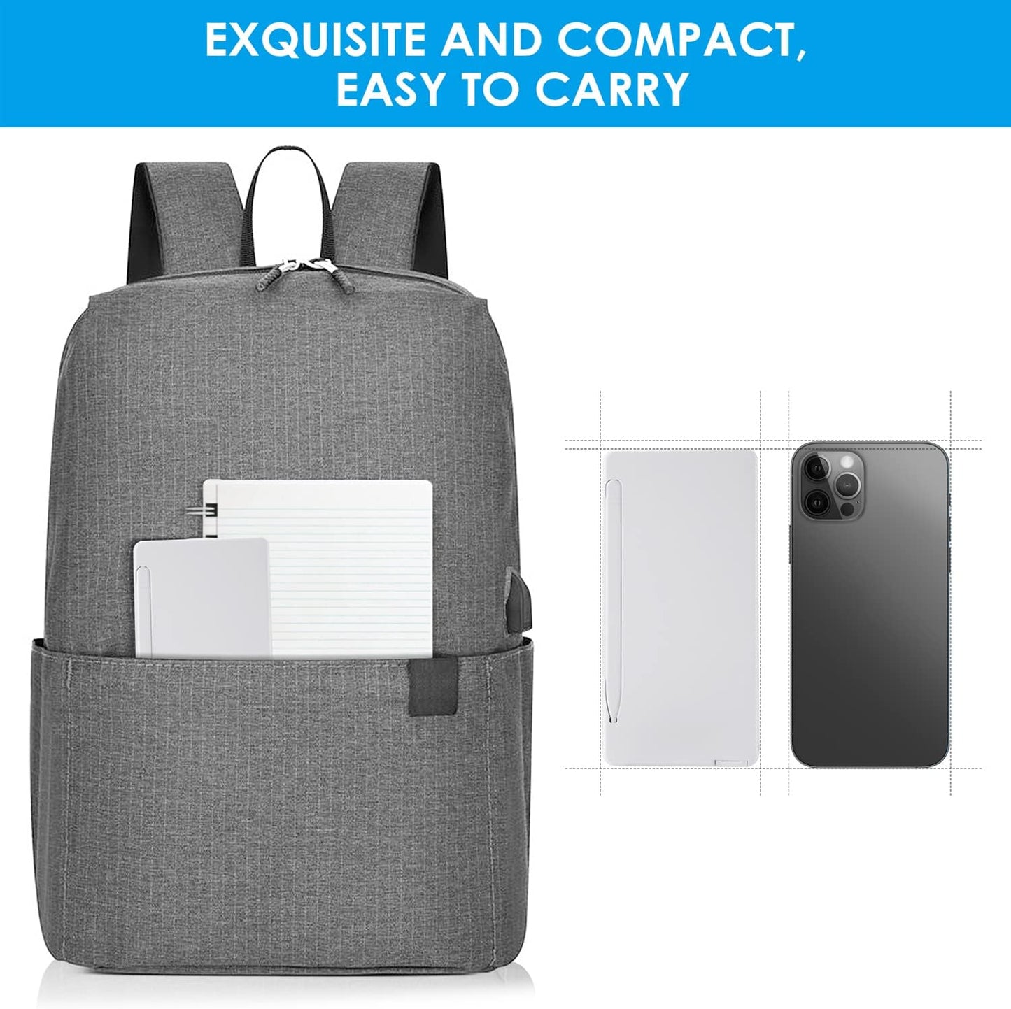 Scientific Calculators for Students, White Math Calculator with Notepad,10-Digit Large Screen, Classroom Must Haves for Middle High School Supplies & College (White)