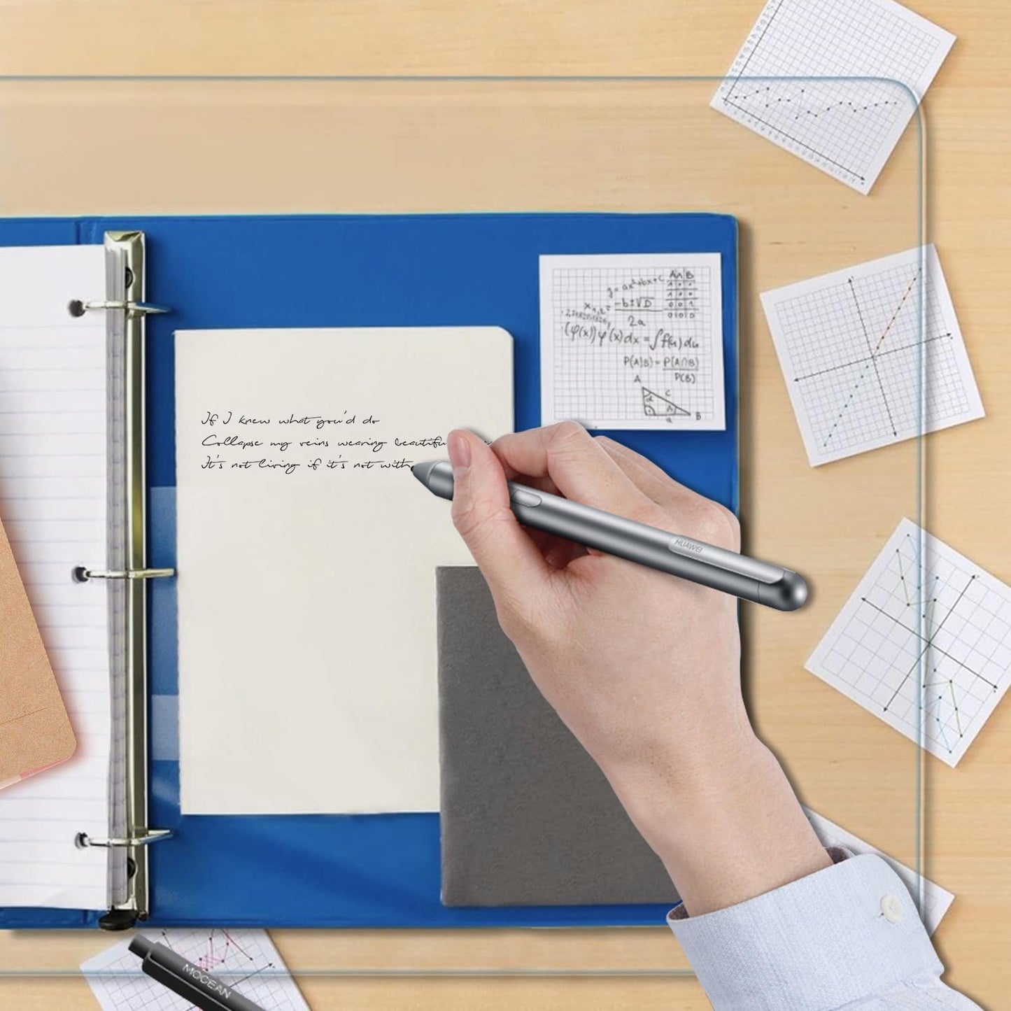 Clear Desk Mat, Non-Slip PVC Desk Protector Mat with Round Edge, Heat Resistant & Waterproof Clear Desk Writing Mat for Home and Office (47.2"*15.7")