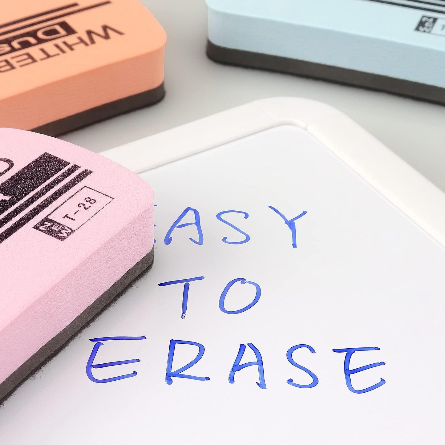 Tamaki 6 Pack Dry Erasers for White Board Magnetic Whiteboard Eraser, Whiteboard Erasers for Kids Classroom, Pastel Color