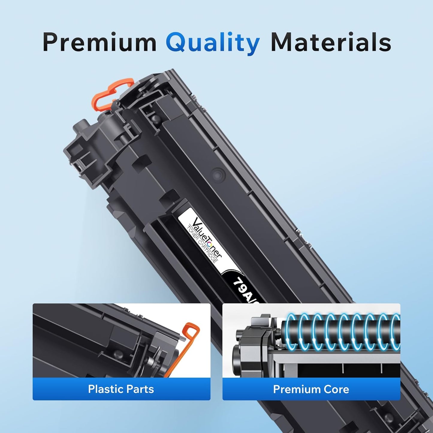 Valuetoner Compatible Toner Cartridges Replacement for HP 79A CF279A Work for Laserjet Pro M12, M12a, M12w, MFP M26, MFP M26a, MFP M26nw (4-Pack)