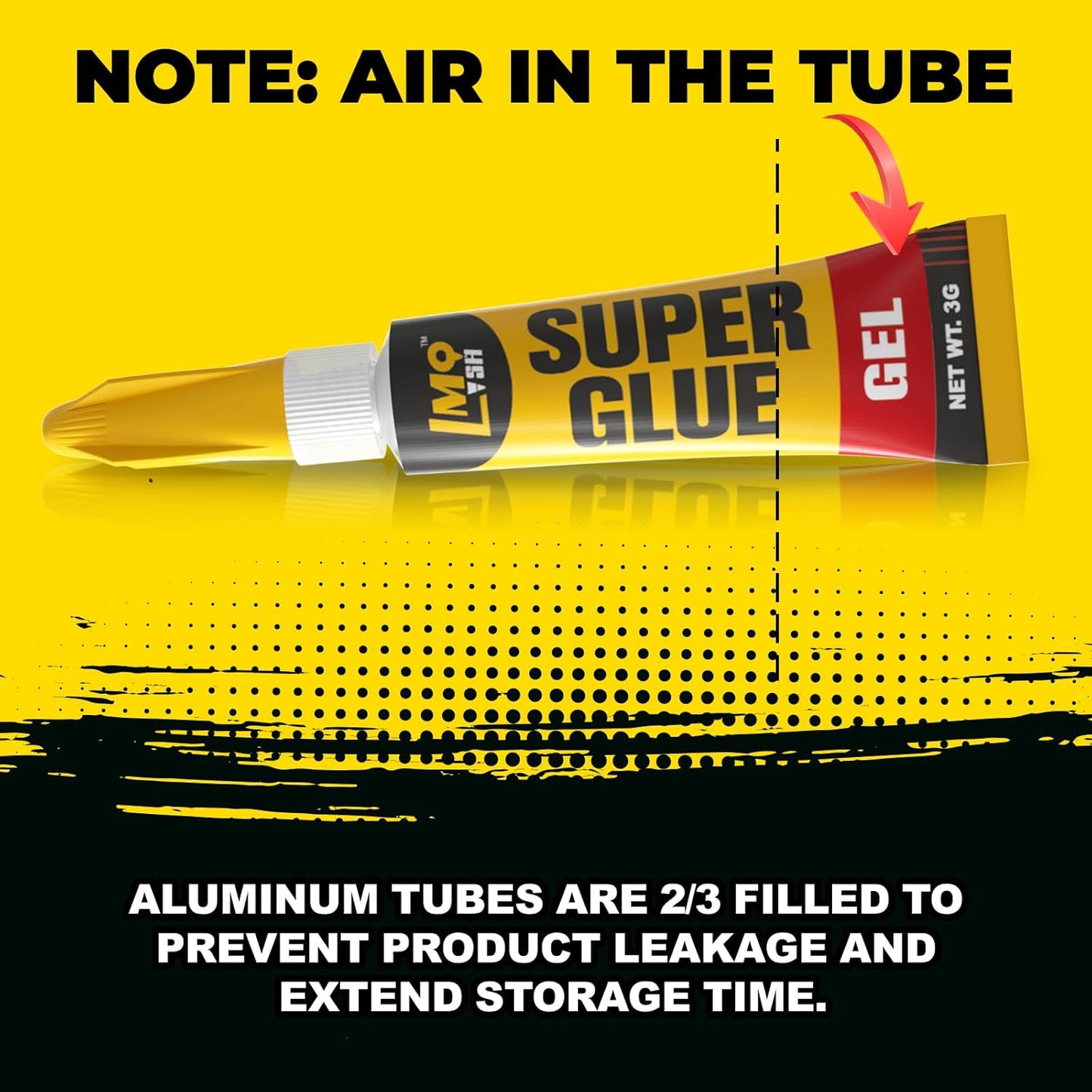 Super Glue Gel Clear, 24×3g All Purpose Strong Bond Single Use Heavy Duty CA Glue, Instant Cyanoacrylate Adhesive Multipack for Plastic Ceramic Glass Jewelry Metal Fletching Wood Porcelain Aquarium