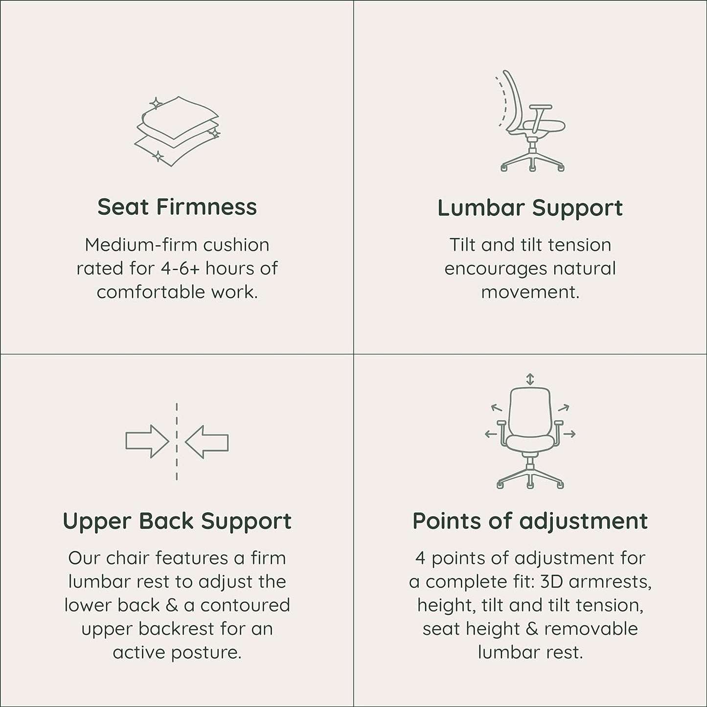 Branch Daily Chair - Computer Office Chair with Swivel, Lumbar Rest, and Adjustable Armrests - Sustainable, Stylish Mesh, & Adjustable Armrests - Comfortable Seating for Improved Posture - Blue