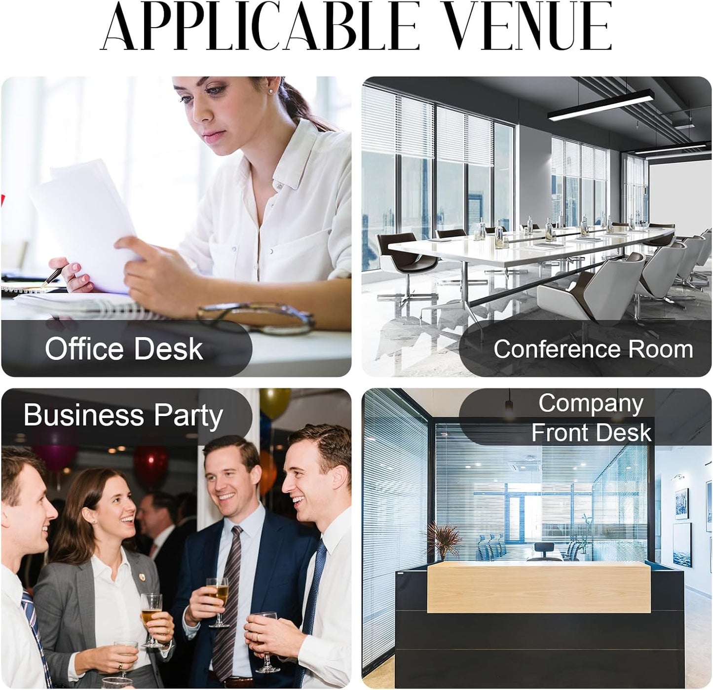 Custom Engraved Business Card Holder for Desk Personalized Wooden Business Card Display Stand Customized Businese Gift for Office Home Desktop