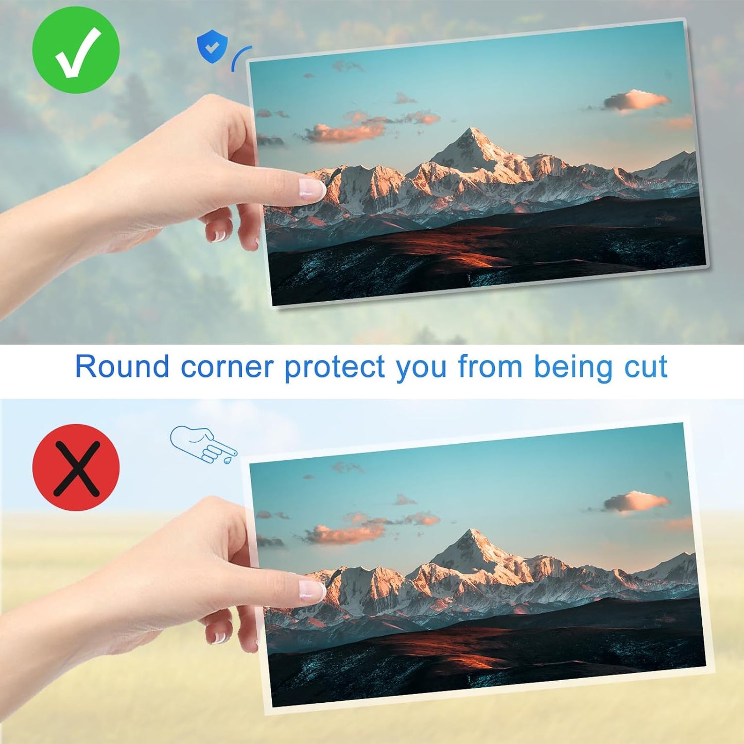 1400 Pack Laminating Sheets, 5Mil 9" x 11.5" Laminating Pouches,5Mil Clear Thermal Lamination Sheet Paper for Laminator, Holds 8.5 x 11 Inch Sheets