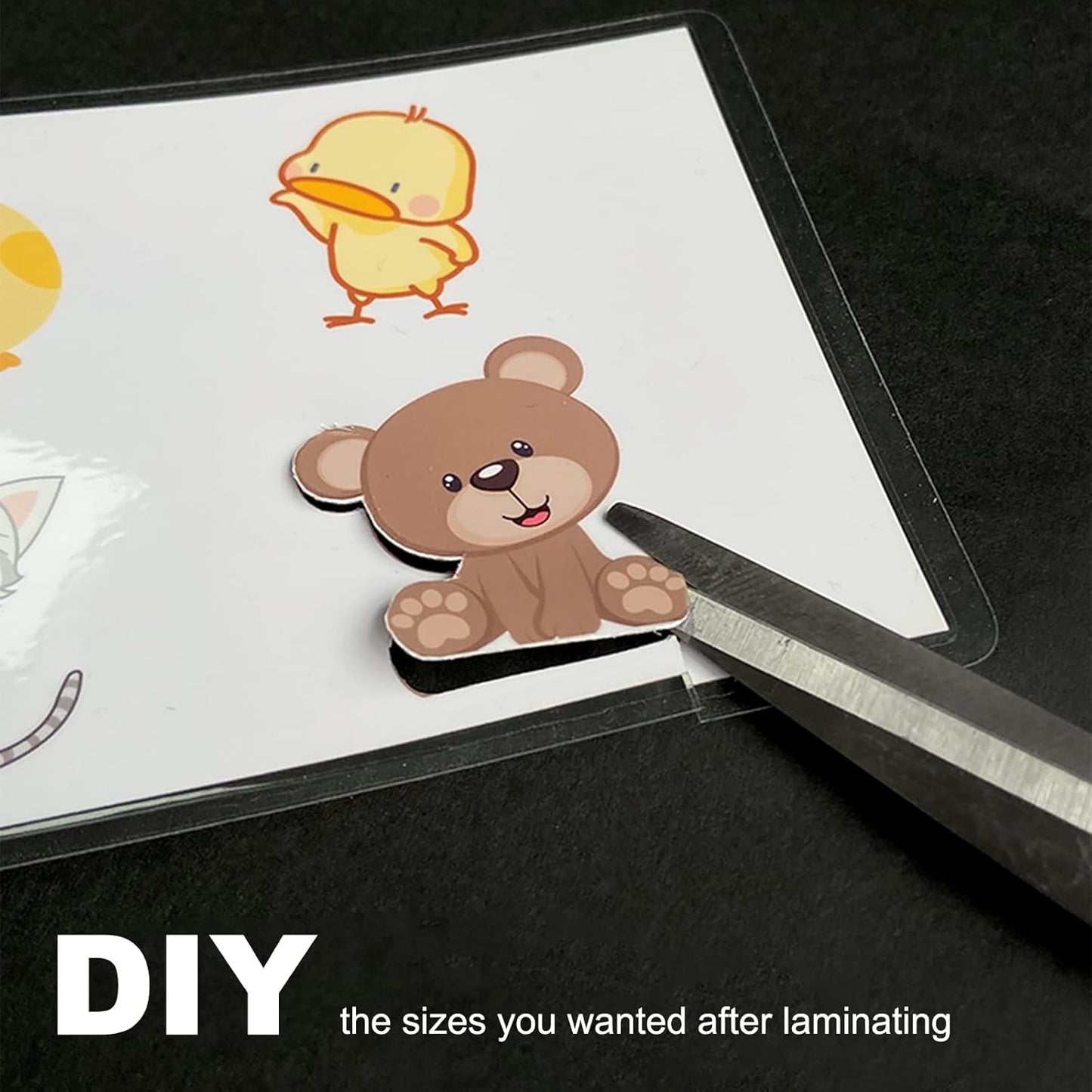 5 Mil Laminating Sheets, Holds 8.5 x 11 Inch Sheets 300 Pack, Thermal Laminating Pouches for Laminator, 9 X 11.5-inches/Letter Size Thermal Laminating Paper, Round Corner