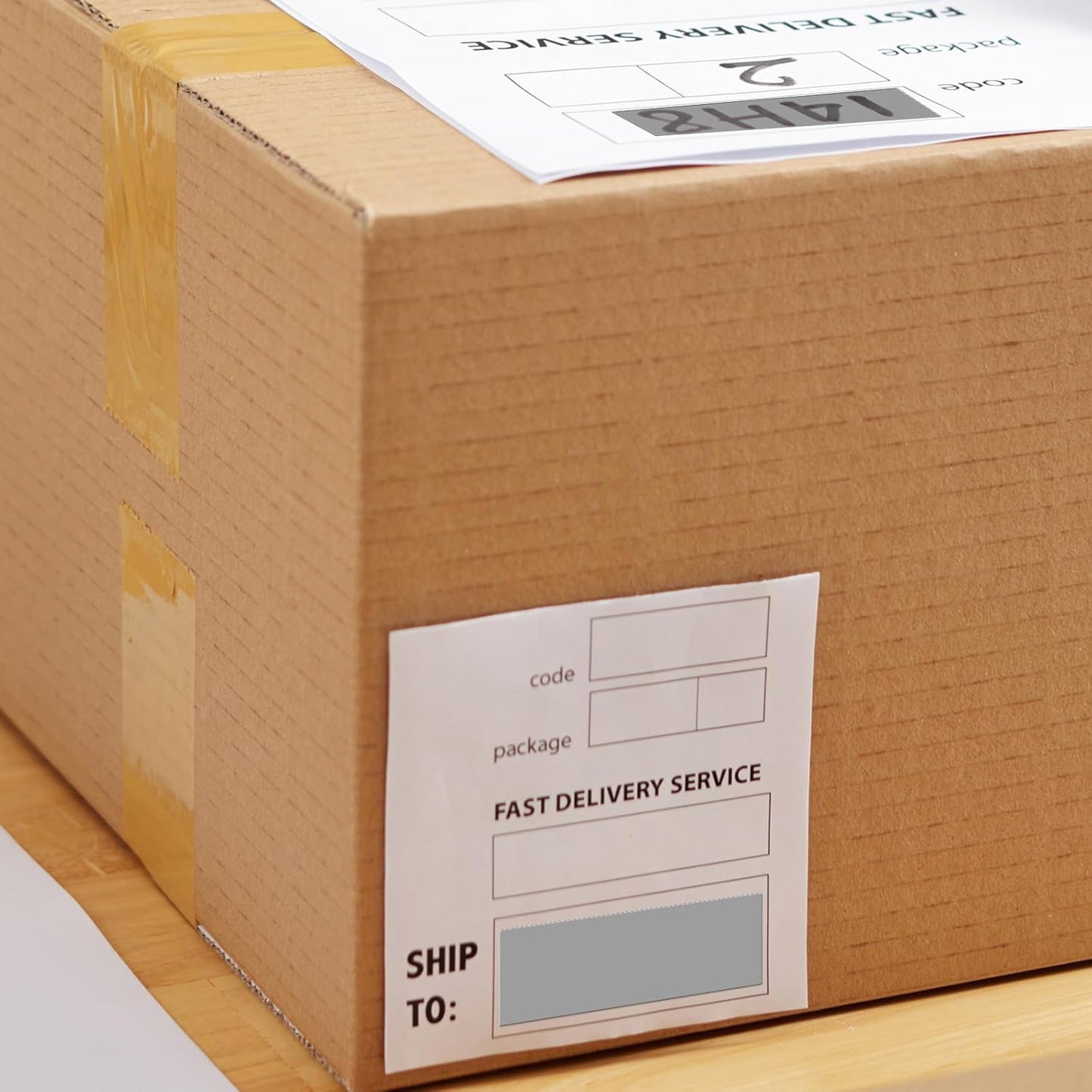 Grey Rectangle Stickers 3 x 1 Inch Color Coding Labels Vinyl Roll Self-Adhesive Waterproof Removable 500 PCS