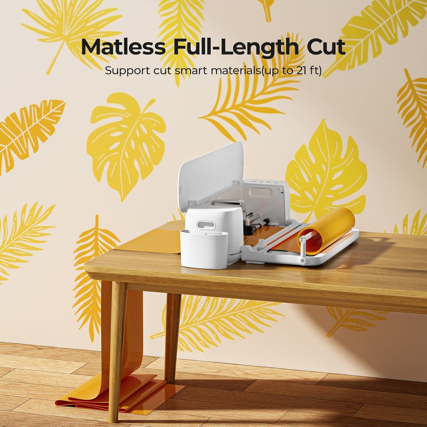 LOKLiK Cutting Machine 2 by HTVRONT - 5 in 1 Vinyl Cutter Machine with 5X Cutting Force, Cuts 100+ Materials, AI Painting, 13'' Smart Die Cutting Machine for All Crafts Cards 3D Arts Home Decor