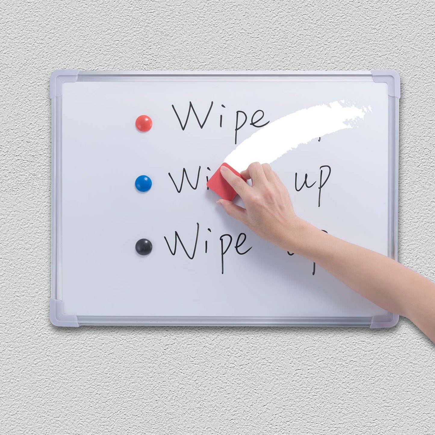 Dry Erase Erasers, Eeoyu 40 Pack Magnetic Whiteboard Dry Erasers Chalkboard Cleaner Wiper for Kids and Classroom Teacher Supplies Home and Office, 4 Colors