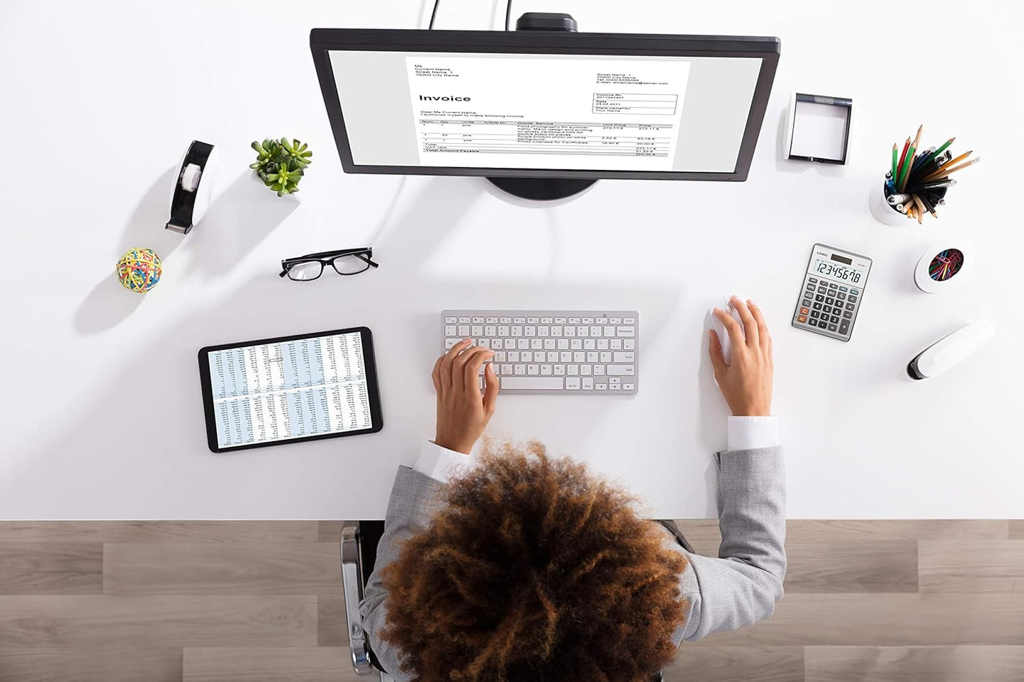 Casio MS-80B Calculator – Desktop Calculator with Tax & Currency Tools | General Purpose | Large Display | Ideal for Home, Office & Everyday Math