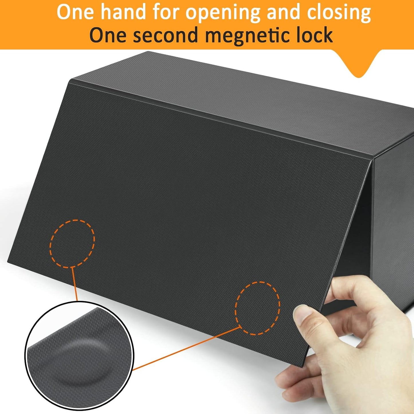 PSA Graded Card Storage Box, PSA Graded Card Storage Holder Container Slabs Box - 1 Pack