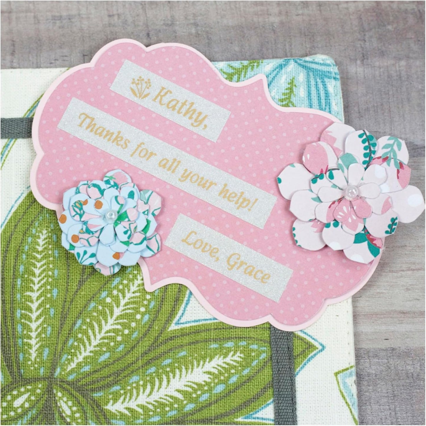 Brother P-touch TZe-PR234 Gold Print on Premium Glitter White Laminated Tape 12mm (0.47”) wide x 8m (26.2’) long, TZEPR234