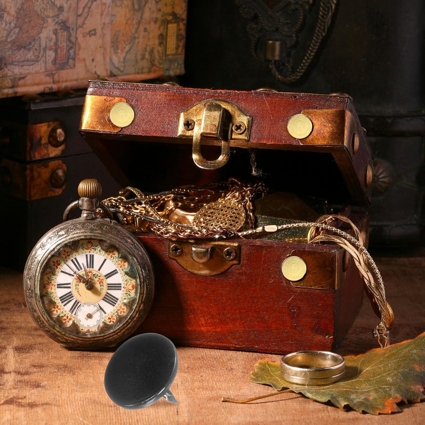 uxcell 150Pcs Upholstery Tacks, 11mmx10mm Flat Head Thumb Tack Decorative Furniture Nails Push Pins for Furniture Sofa Headboards, Black