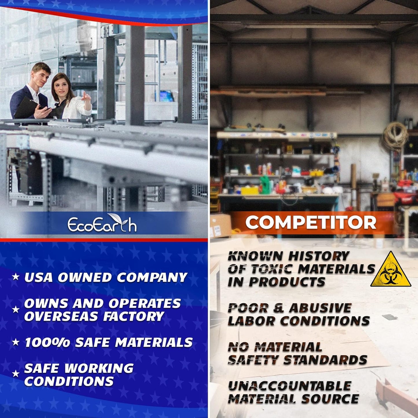 EcoEarth Horizontal Card Protector with Soft Edge (Large 4x3, 100 Pack) Clear Plastic Pouch for ID Name Badge Holders, Conference Nametag Sleeves, No Zipper for Quick and Easy Loading of Card Inserts