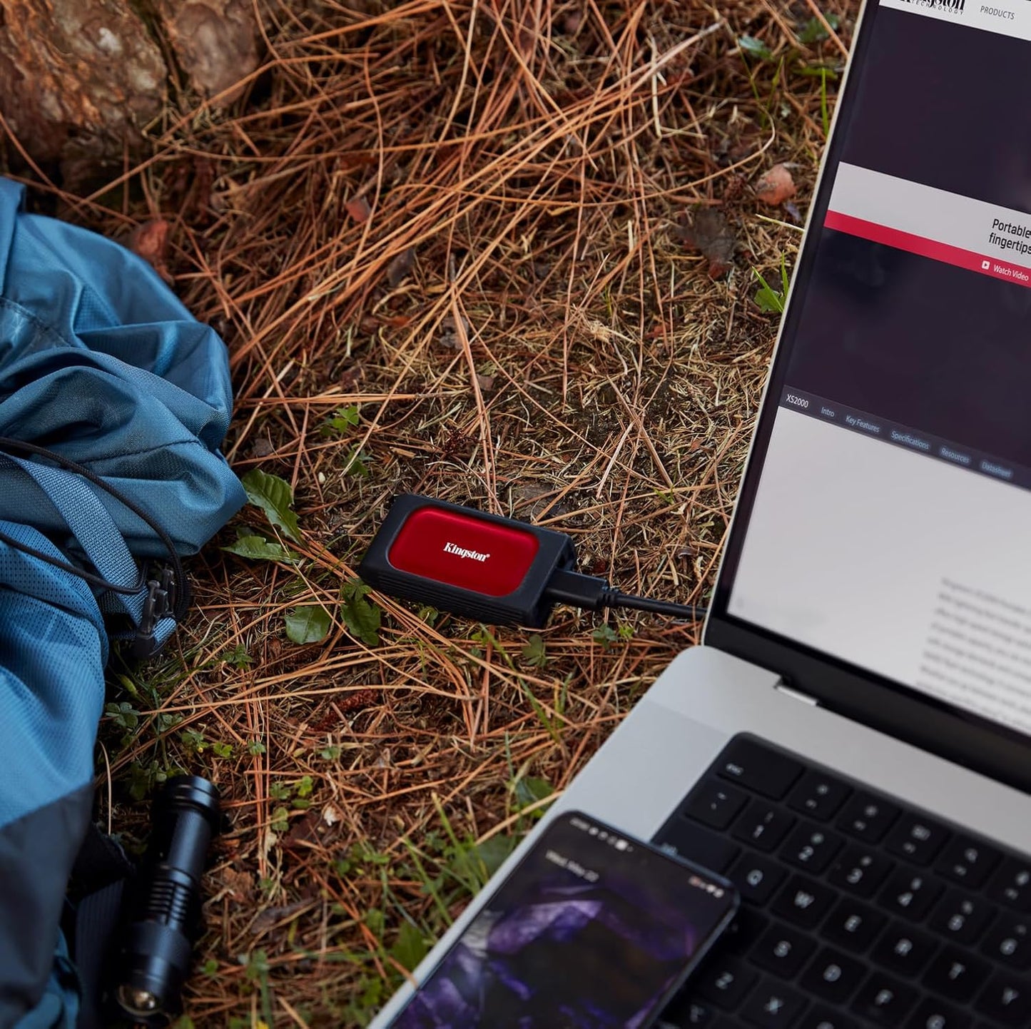 Kingston XS1000R 1TB SSD | Pocket-Sized | USB 3.2 Gen 2 | External Solid State Drive | Up to 1050MB/s | SXS1000R/1000G