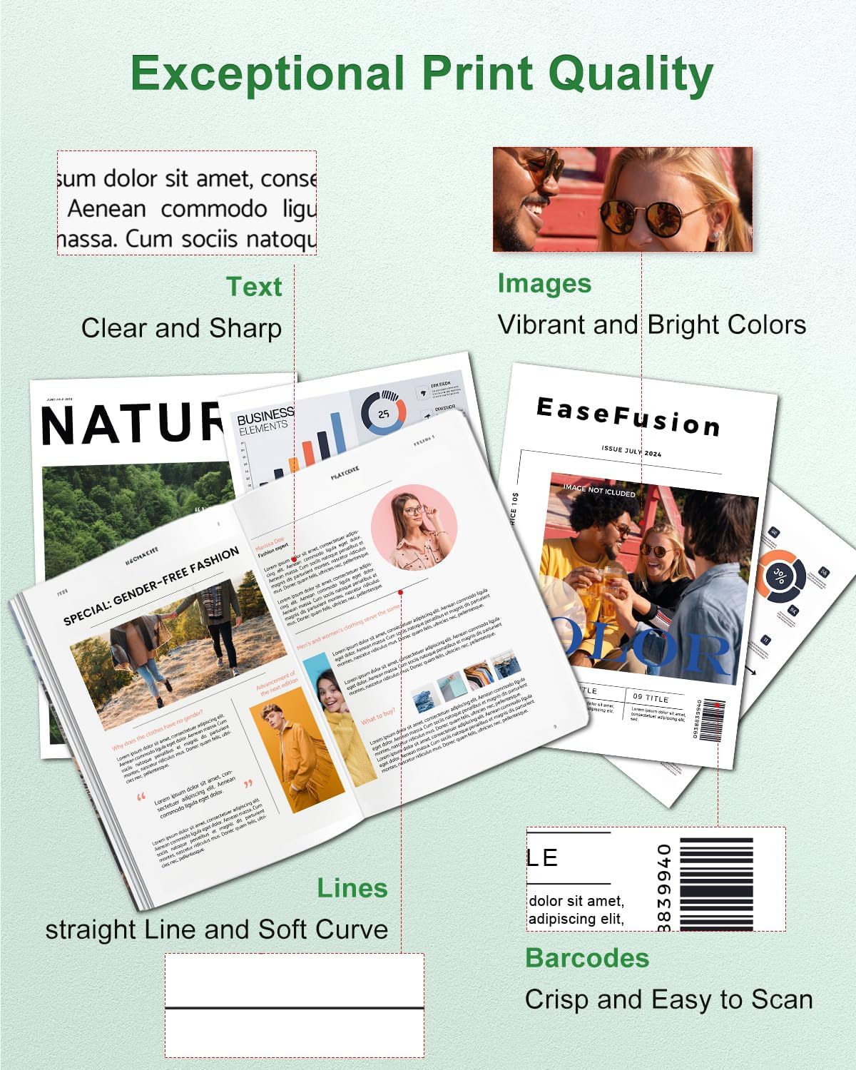 67XL Ink Cartridges Black Color Combo Pack Replacement for HP Ink 67 HP67XL 67 XL Compatible with DeskJet 2755e 2700 2700e 4155e 4100 Envy 6000 6055e 6455e Printer