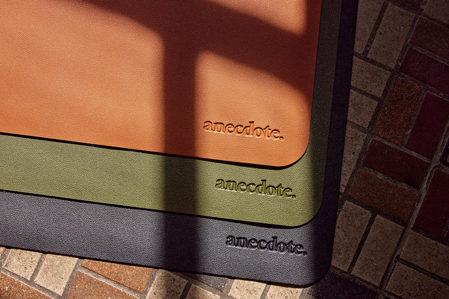 ANECDOTE Vegan Leather Desk Pad - 23.6"x17" Desk Mat for Your Office. This Quality Large Mouse Pad has Chic Elegance, Professional Look & Satisfying Touch - The Perfect Leather Mouse Pad for You!