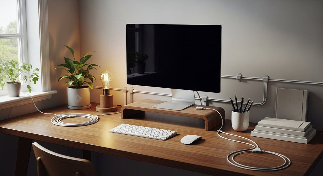 How Organizing Your Cables Can Quiet Your Mind