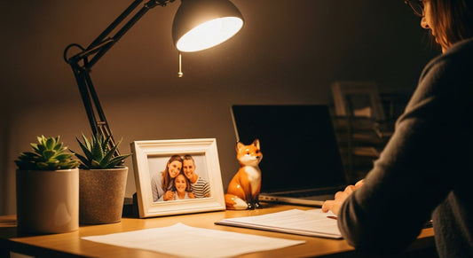 The Psychology of Displaying Objects on Your Desk (Plants, Photos, Figurines)