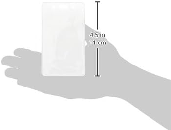 Amazon Basics ID Badge Holders, Vertical Clear Plastic 2.55" x 4.41", Pack of 50
