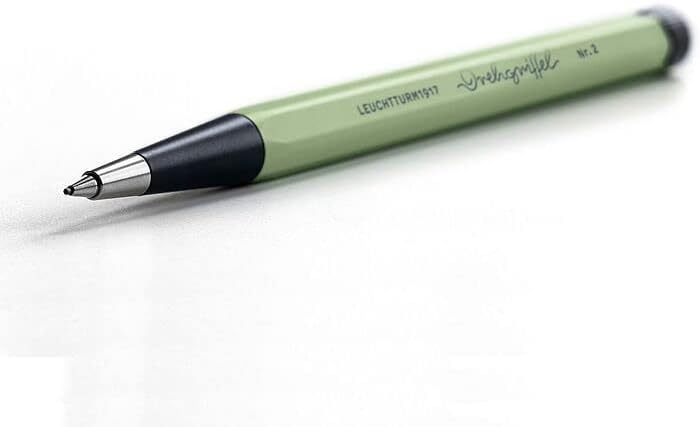 LEUCHTTURM1917 - Drehgriffel Mechanical Pencil - Refillable Writing Stylus with 0.7 mm HB Graphite Lead (Black)