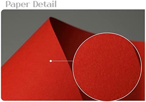 PPAPPAPPIYO 3x5 RED index card/Set of 72 Blank index cards 180gsm (RED)