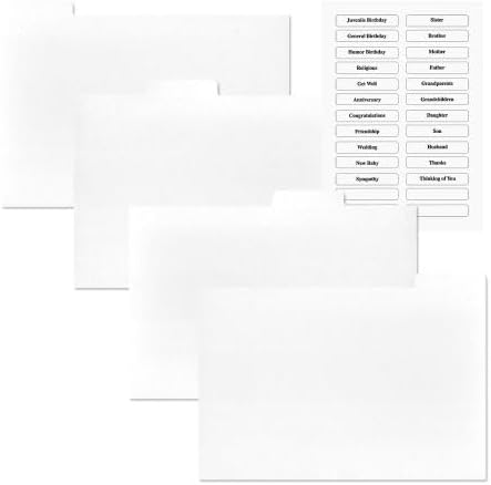 Current Black Elegance Greeting Card Organizer Box with Dividers - Store 140+ Christmas, Valentine, & Birthday Cards, Recipe Cards, Photo Collections, Postcards, Stationery, 7" x 9" x 9-1/2"