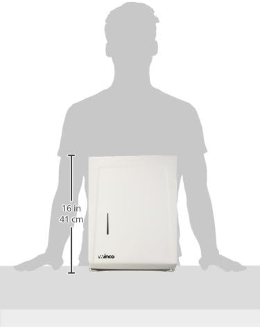 Winco Paper Towel Cabinet, Medium, White