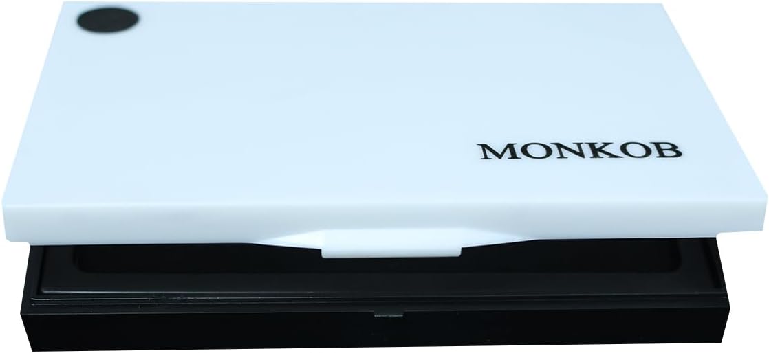 Black Ink Stamp Pad 2.75" x 3.93", Ink Paste Used for Office, Home, Crafting, DIY (Black)