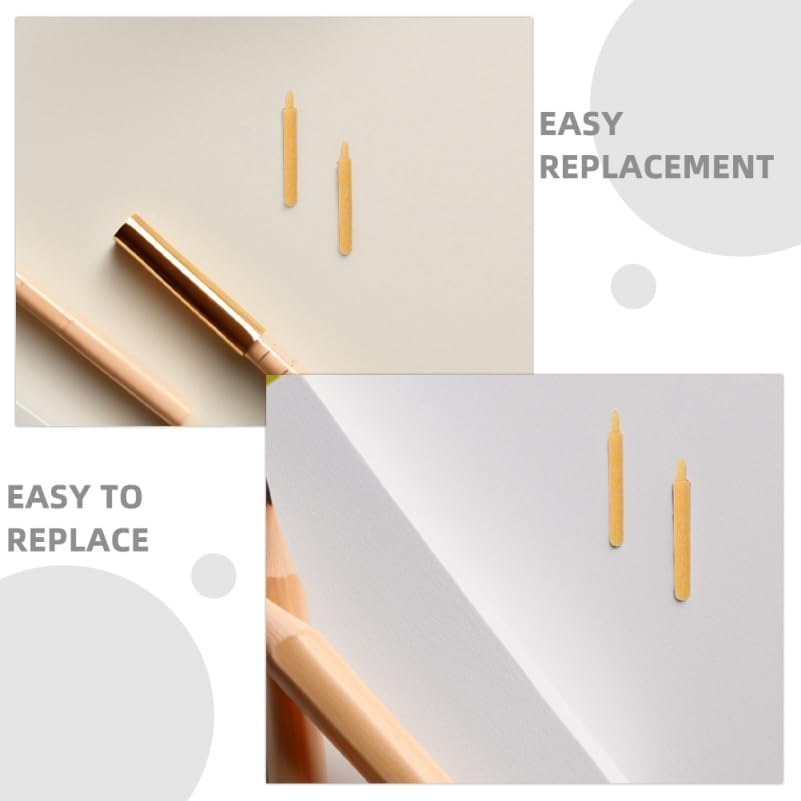 NUOBESTY 30Pcs 3mm Paint Marker Nibs Replacement Tips for Acrylic Paint Markers, Universal Permanent Pen Points, Easy to Replace for Artists, Students, Office Use