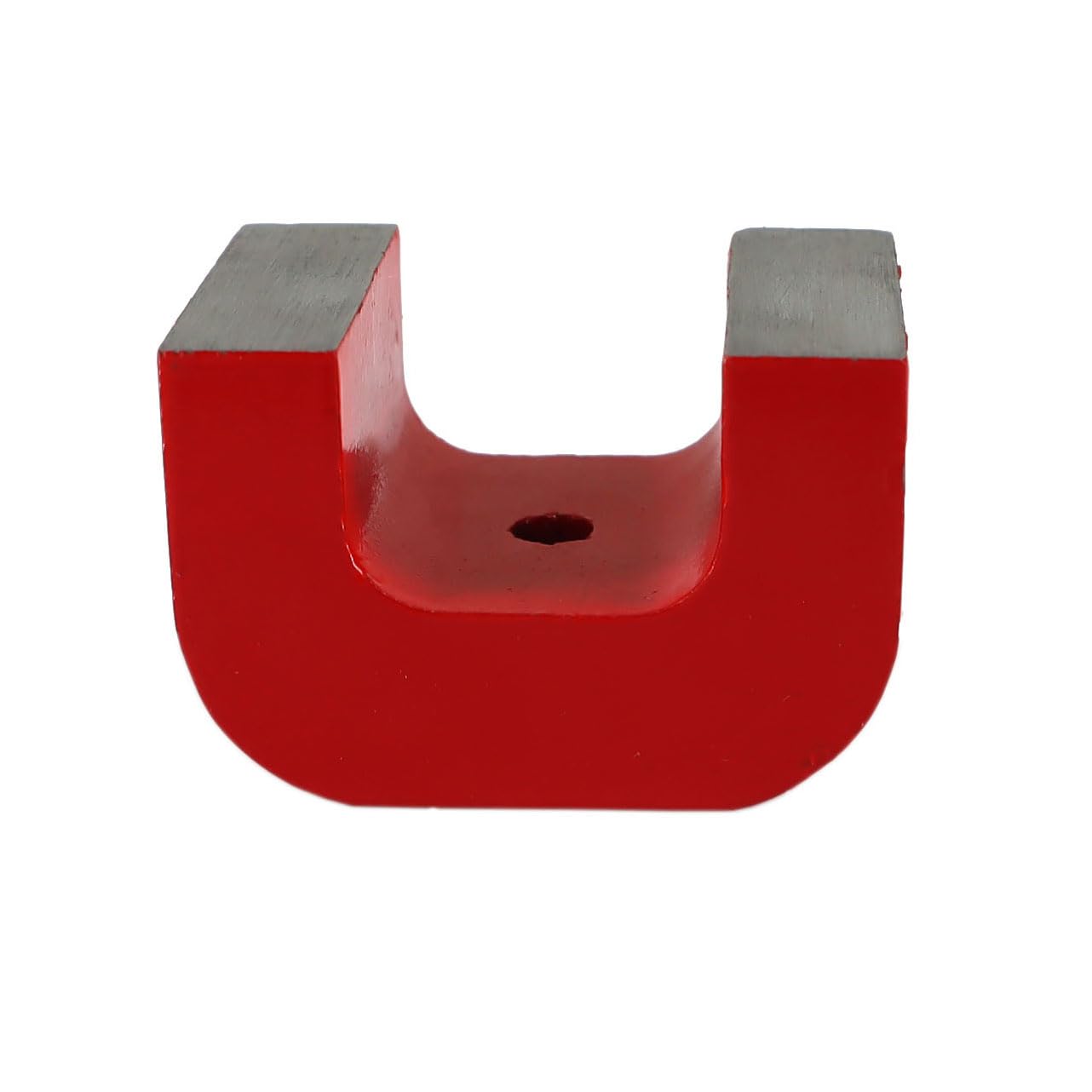 Red Horseshoe Heavy-Duty Alnico Power Magnets for Education and Doing Velvet Nail (30 lbs Pull)