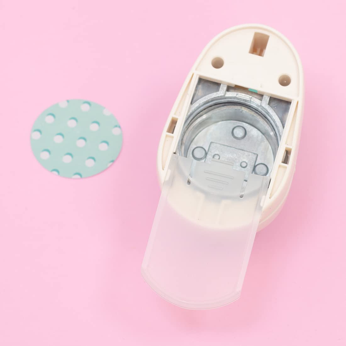 Craftelier - 2 Inch Circle Punch with Lever Press | Shape Hole Puncher for Paper Crafts | Round Hole Punch to Create Scrapbooks, DIY Cards & Journals | Mini Hole Punch for Paper & Cardstock.