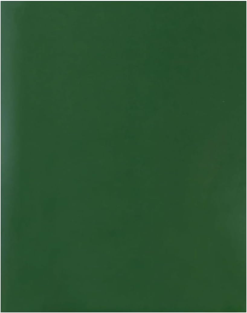 JAM PAPER Custom Printed Semi-Gloss Folders with Round Corner Pockets - Personalized Logo & Text - 12pt C1S - Green - 250/Pack