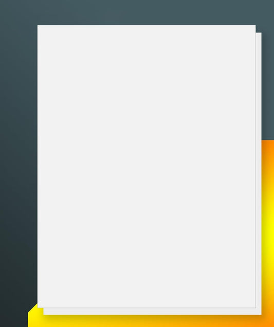 8.5" x 11" Full Sheet Label Sticker Paper for Laser & Inkjet Printers[200 Sheets,200 Labels]