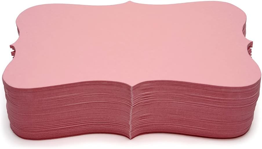 PPAPPAPPIYO PINK Paper index cards Business Cards (100) Paper3.54inx1.96in P04 - Blank